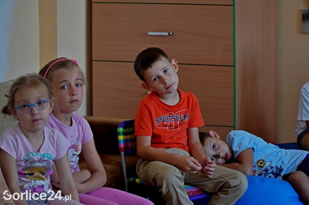 Pasowanie w Bibliotece Miejskiej Gorlice 18.09