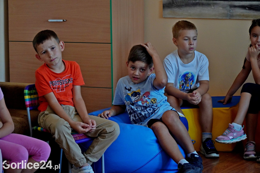 Pasowanie w Bibliotece Miejskiej Gorlice 18.09