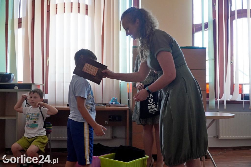 Pasowanie w Bibliotece Miejskiej Gorlice 18.09