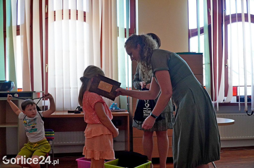 Pasowanie w Bibliotece Miejskiej Gorlice 18.09