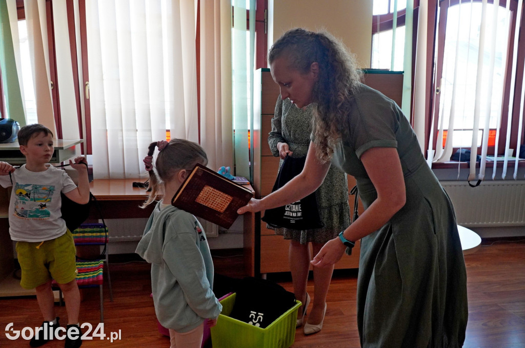Pasowanie w Bibliotece Miejskiej Gorlice 18.09
