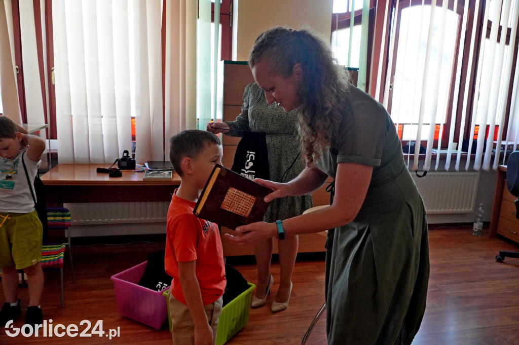 Pasowanie w Bibliotece Miejskiej Gorlice 18.09