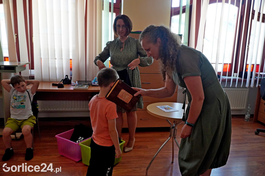 Pasowanie w Bibliotece Miejskiej Gorlice 18.09