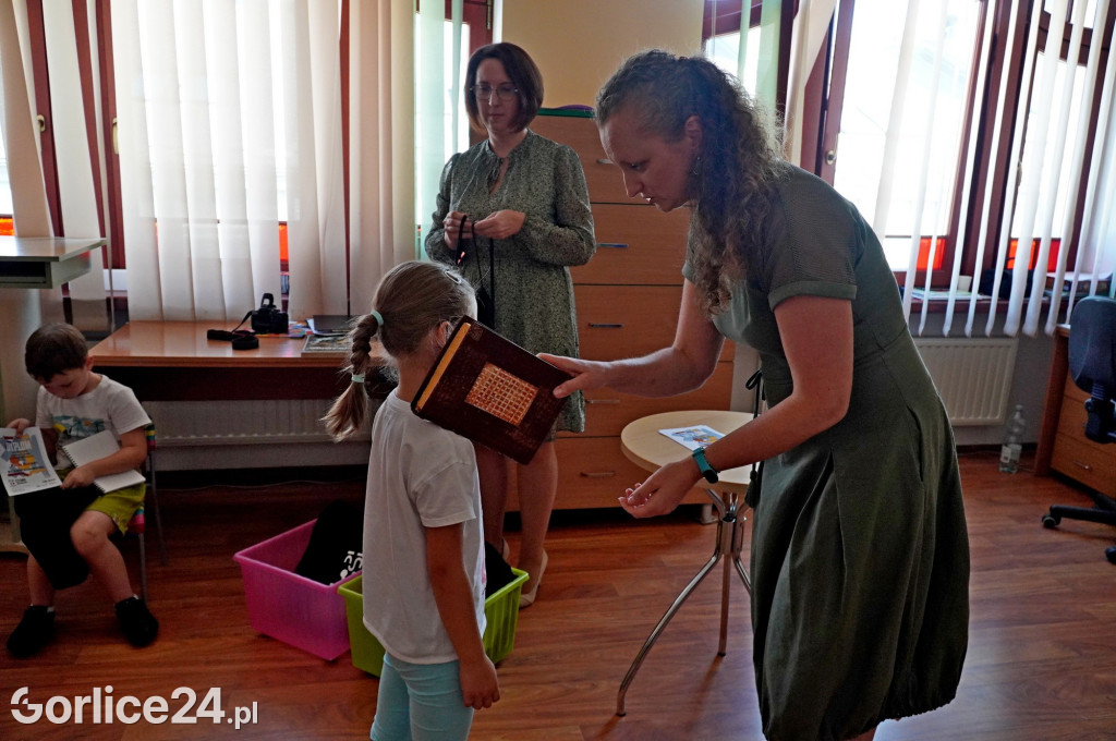 Pasowanie w Bibliotece Miejskiej Gorlice 18.09