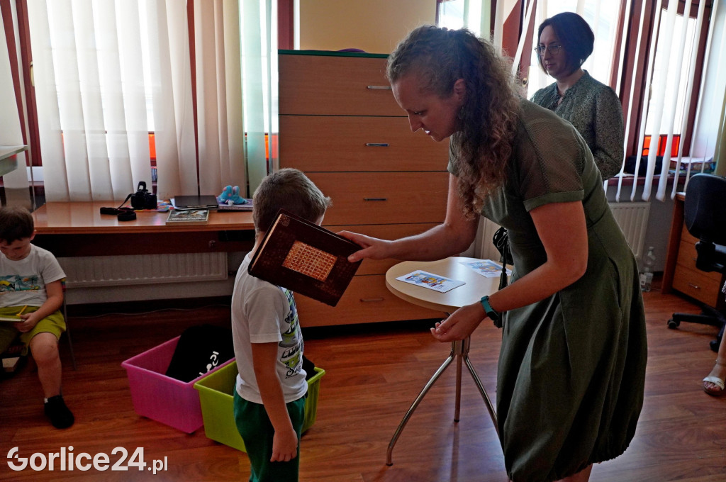 Pasowanie w Bibliotece Miejskiej Gorlice 18.09