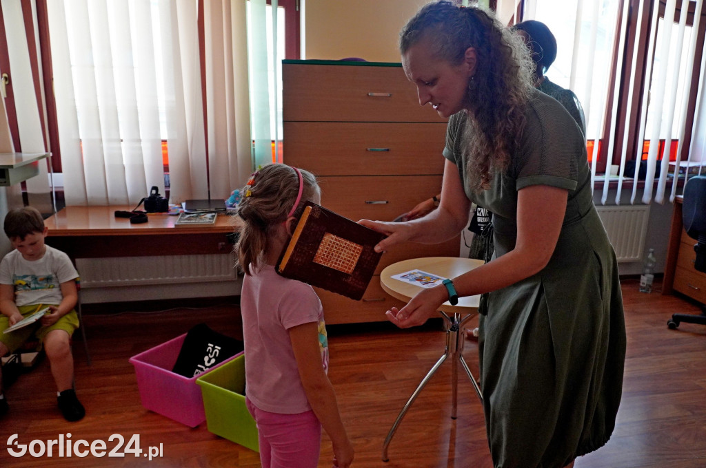 Pasowanie w Bibliotece Miejskiej Gorlice 18.09