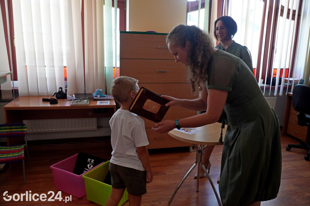 Pasowanie w Bibliotece Miejskiej Gorlice 18.09
