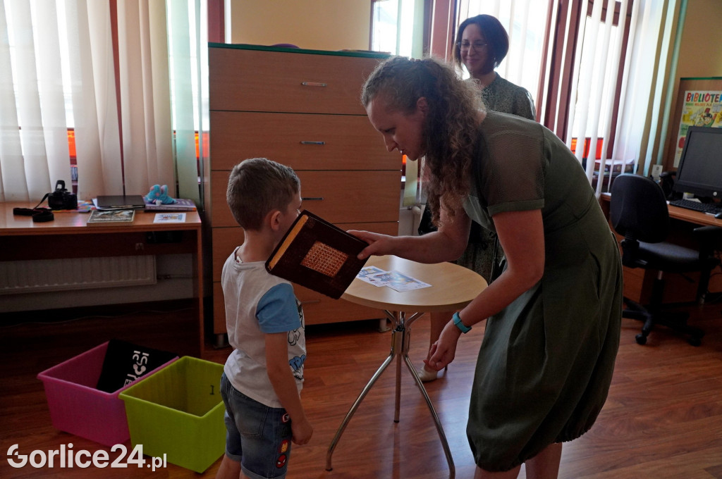 Pasowanie w Bibliotece Miejskiej Gorlice 18.09