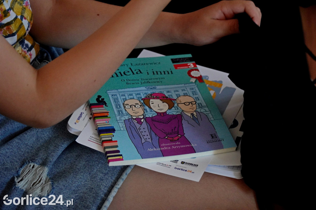 Pasowanie w Bibliotece Miejskiej Gorlice 18.09