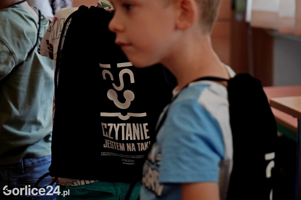 Pasowanie w Bibliotece Miejskiej Gorlice 18.09