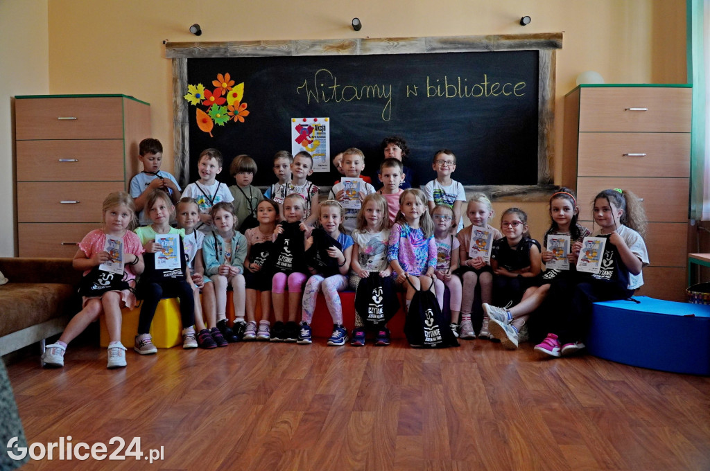 Pasowanie w Bibliotece Miejskiej Gorlice 18.09