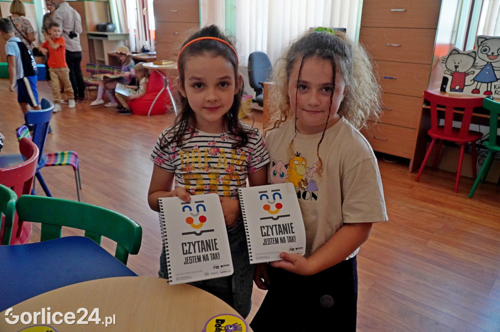 Pasowanie w Bibliotece Miejskiej Gorlice 18.09