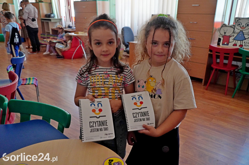 Pasowanie w Bibliotece Miejskiej Gorlice 18.09