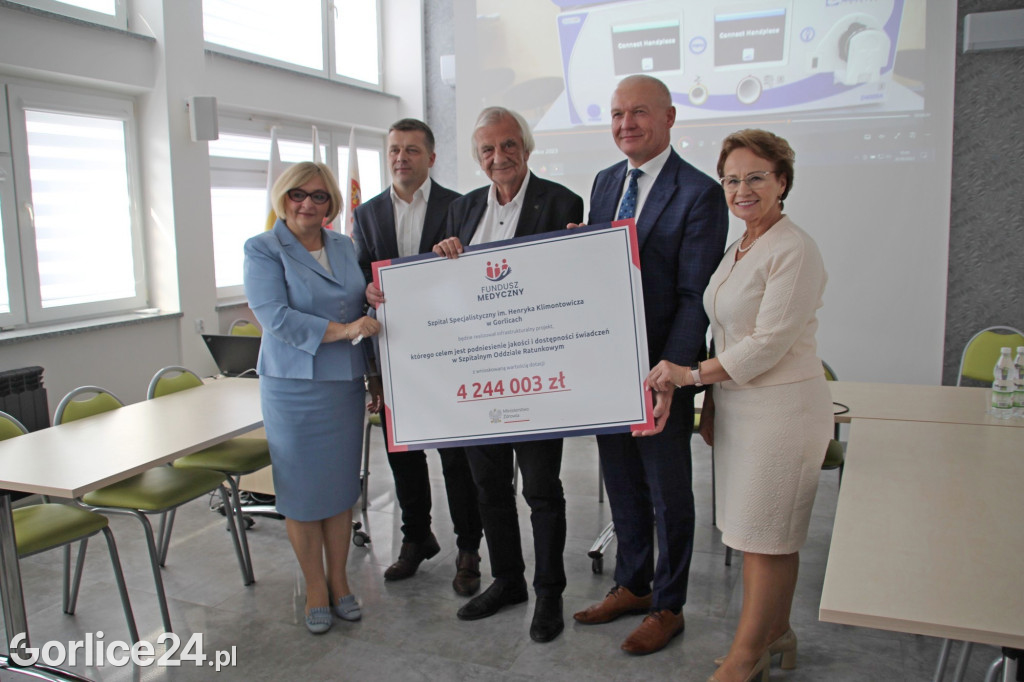 Promesa dla gorlickiego szpitala