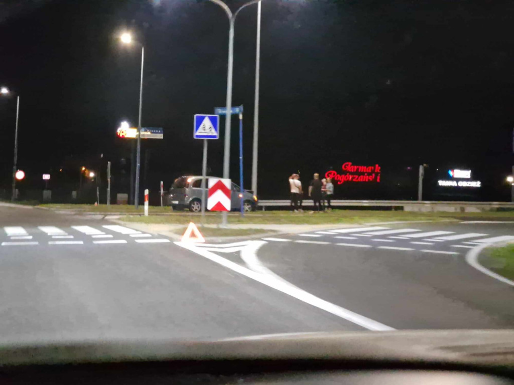 Gorlice. Kolizja na obwodnicy (22.09.)