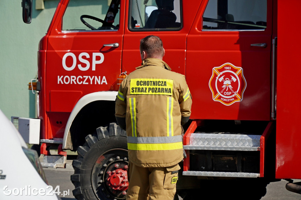 Szkolenia strażaków na terenie NiUW w Gliniku