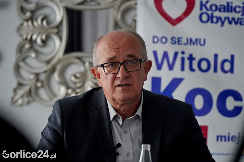 Konferencja prasowa Witolda Kochana