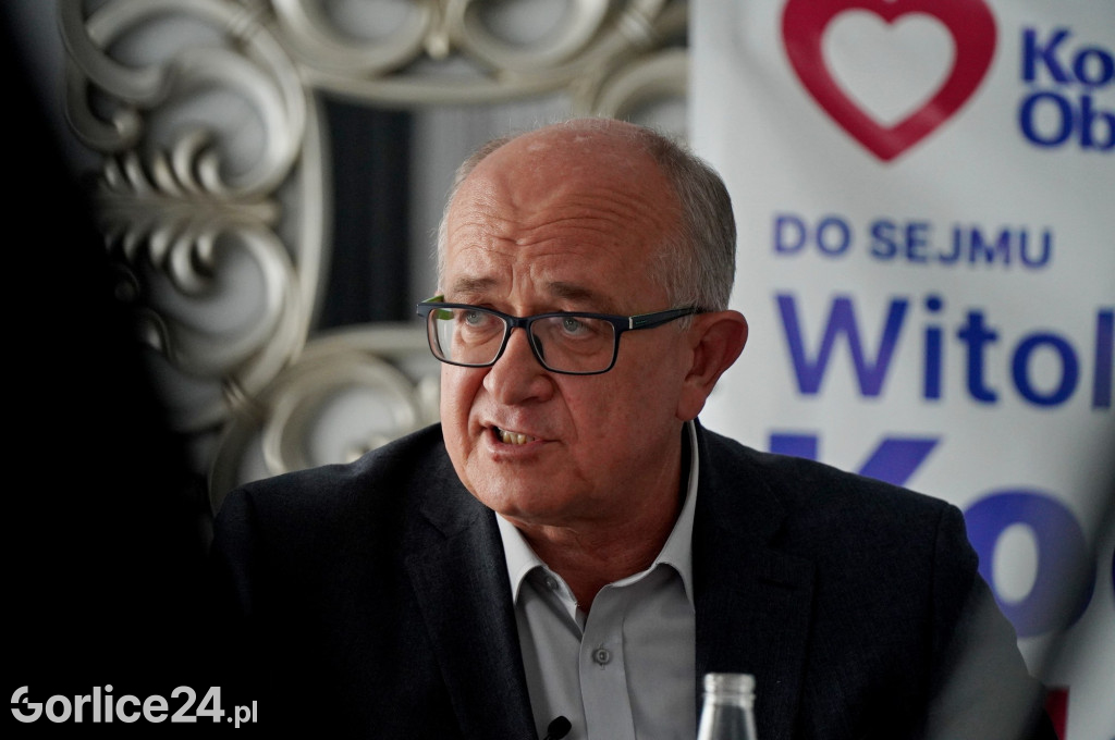 Konferencja prasowa Witolda Kochana