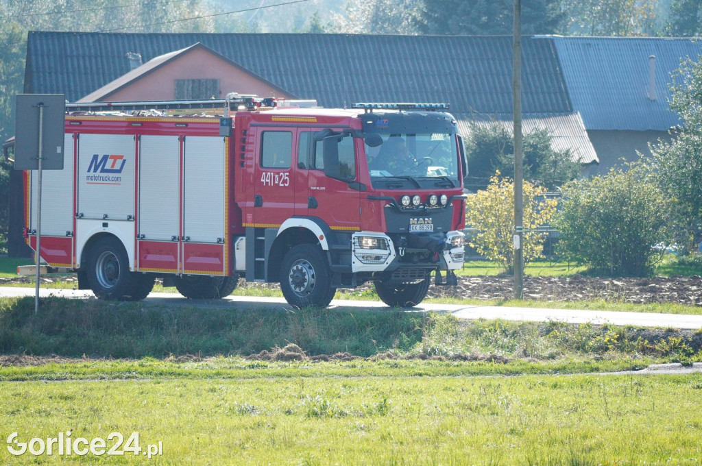 Wypadek w Dominikowicach (14.10.)