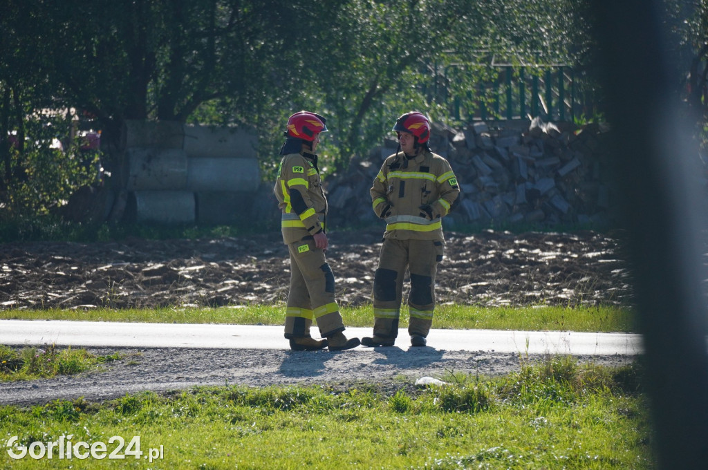 Wypadek w Dominikowicach (14.10.)