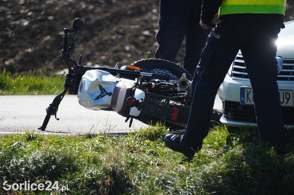 Wypadek w Dominikowicach (14.10.)