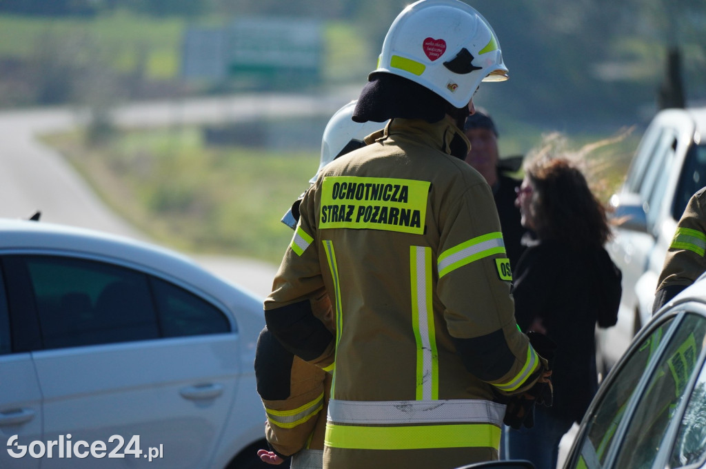 Wypadek w Dominikowicach (14.10.)
