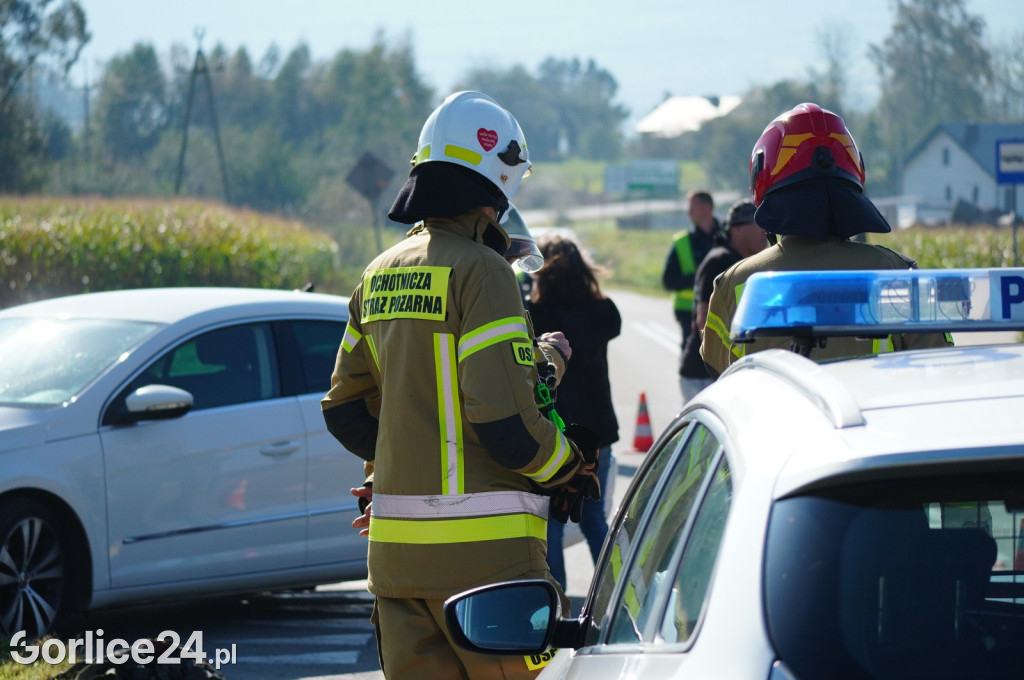 Wypadek w Dominikowicach (14.10.)