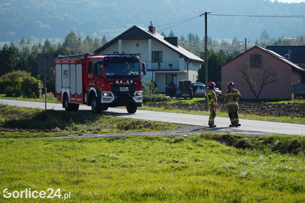 Wypadek w Dominikowicach (14.10.)