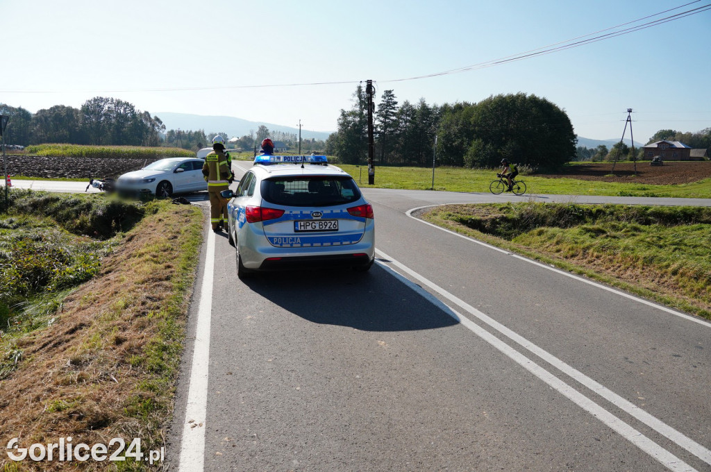 Wypadek w Dominikowicach (14.10.)