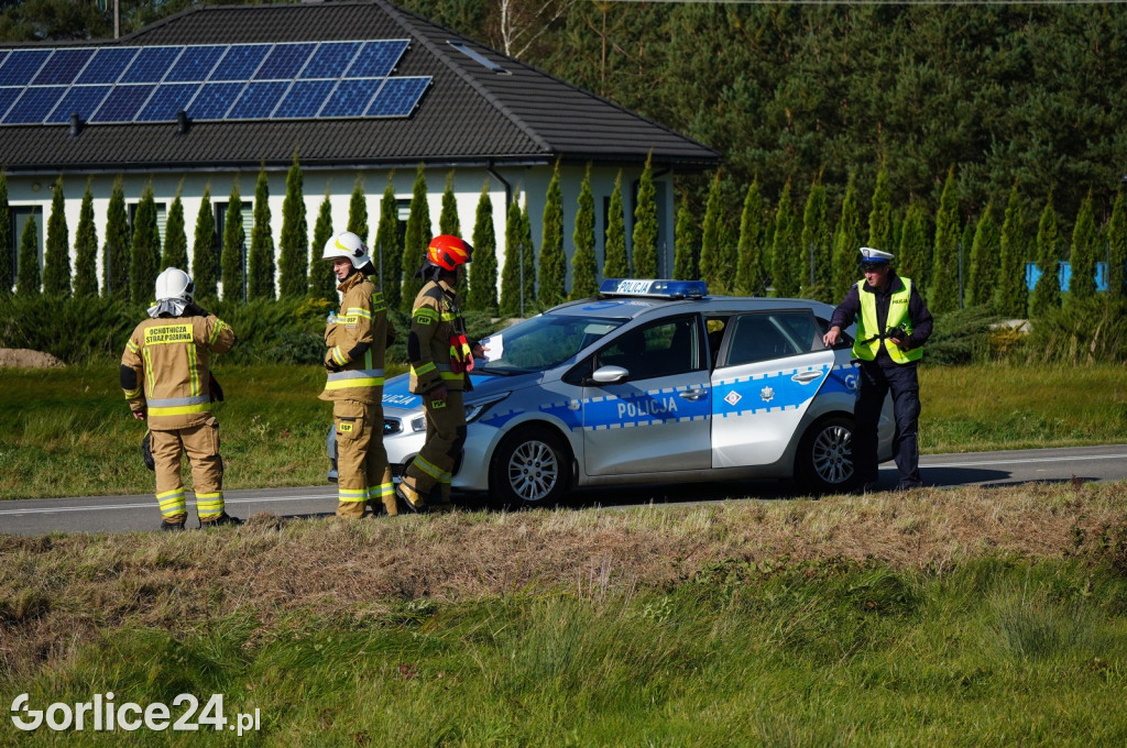 Wypadek w Dominikowicach (14.10.)