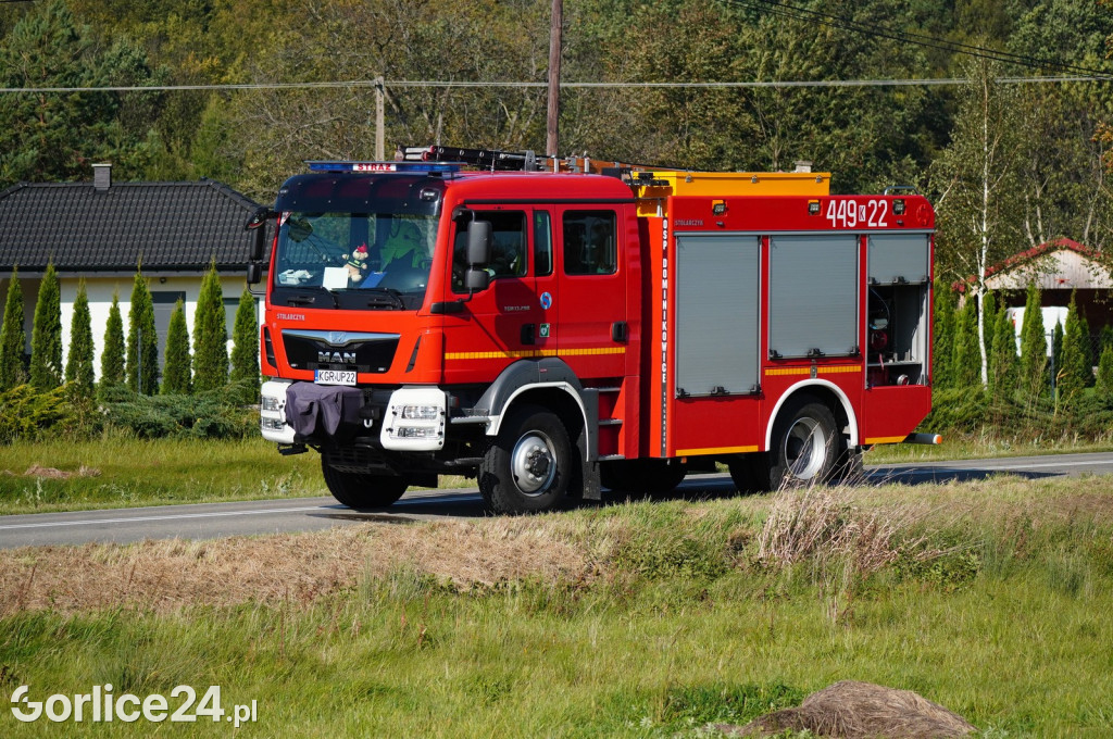 Wypadek w Dominikowicach (14.10.)