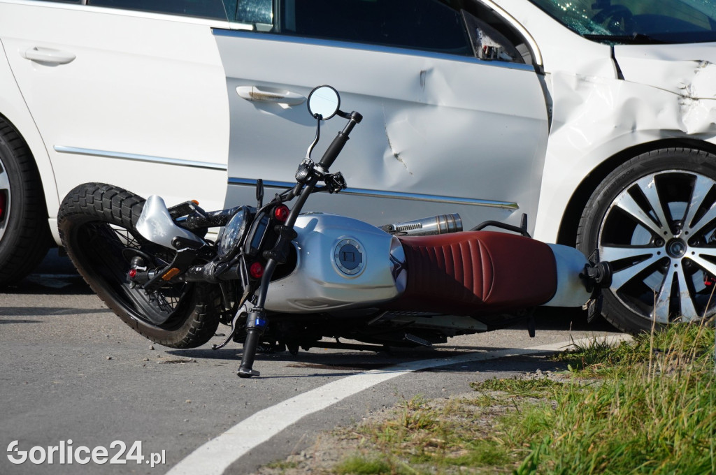 Wypadek w Dominikowicach (14.10.)