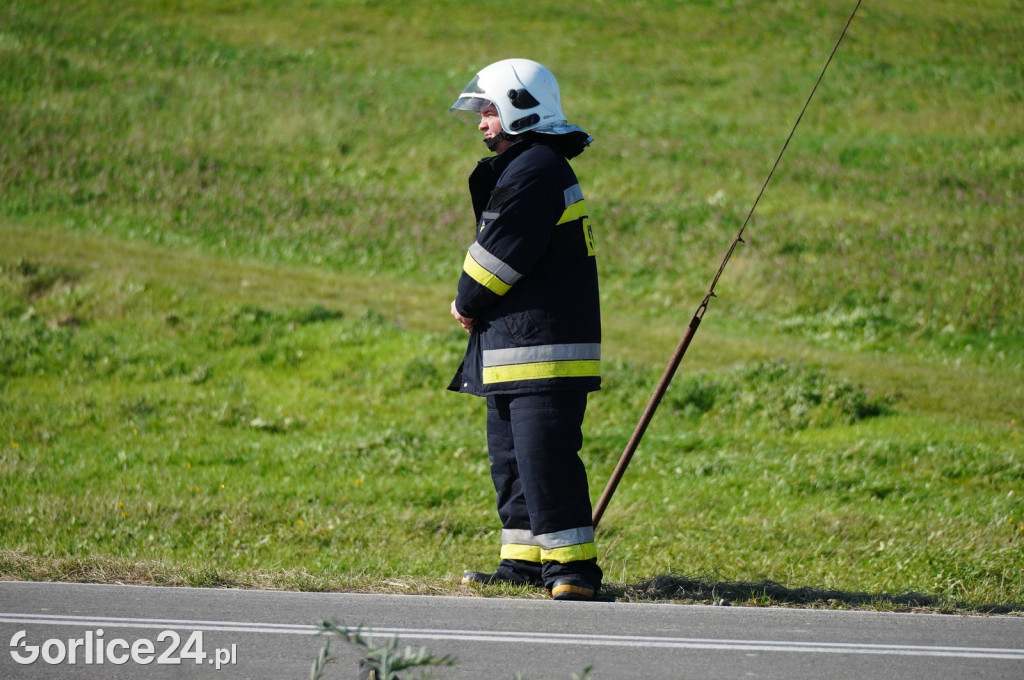 Wypadek w Dominikowicach (14.10.)