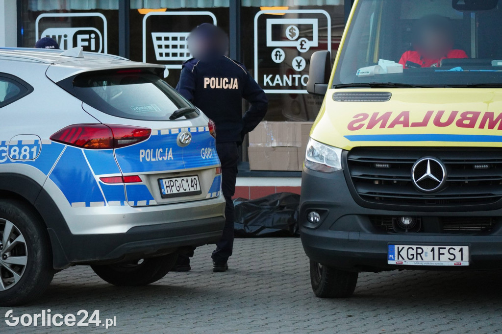 Zwłoki na stacji paliw przy ul. Kościuszki (16.10.)