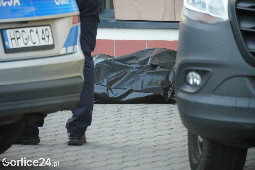 Zwłoki na stacji paliw przy ul. Kościuszki (16.10.)
