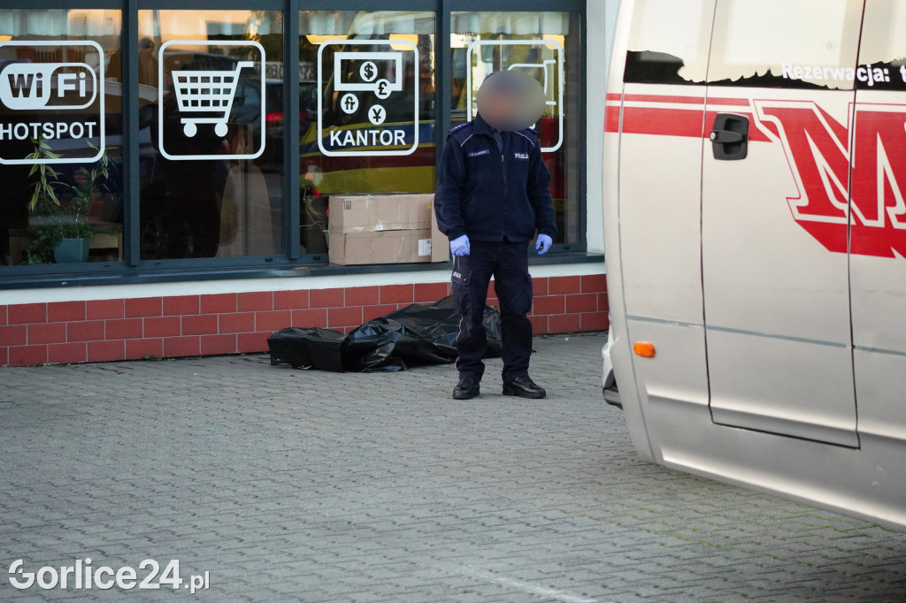 Zwłoki na stacji paliw przy ul. Kościuszki (16.10.)
