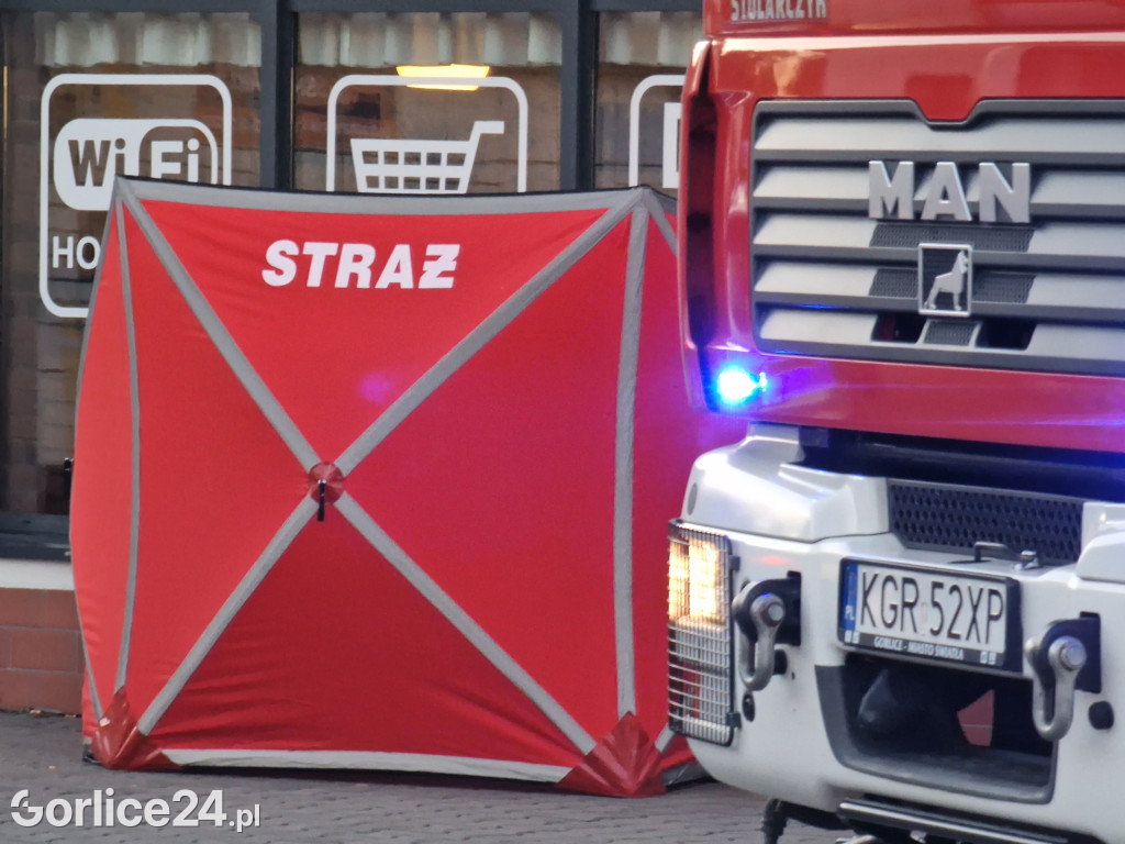 Zwłoki na stacji paliw przy ul. Kościuszki (16.10.)