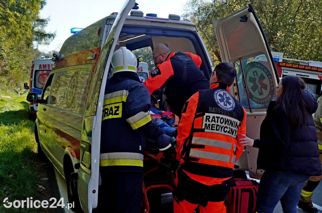 Masowy wypadek w Bednarce 19.10