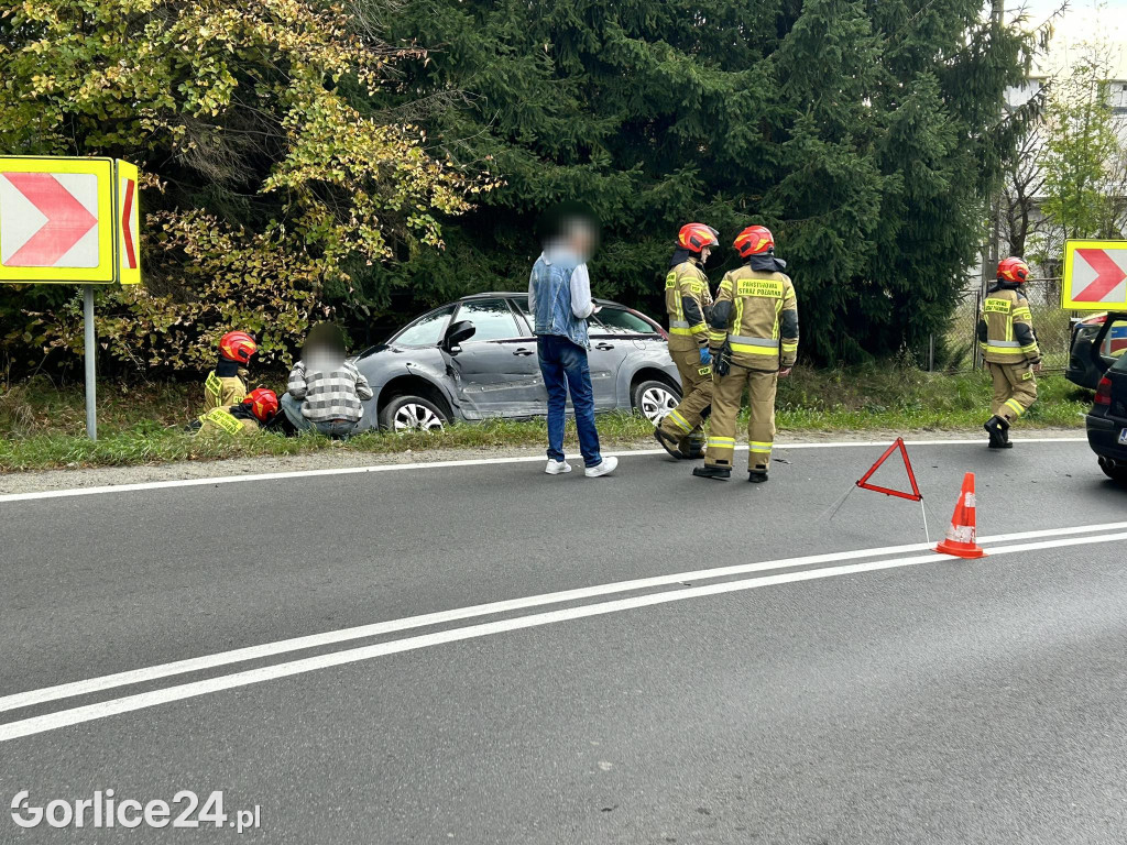 Kolizja na ul. Stróżowskiej (21.10.)