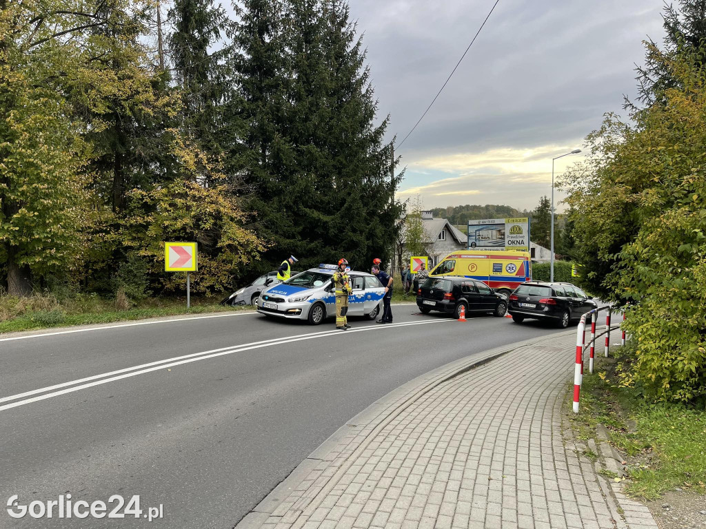 Kolizja na ul. Stróżowskiej (21.10.)