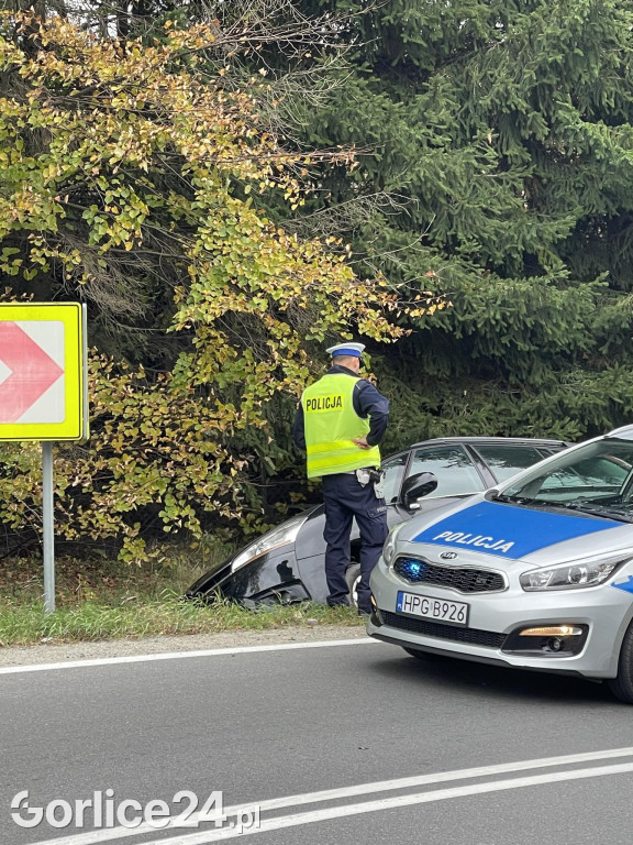 Kolizja na ul. Stróżowskiej (21.10.)