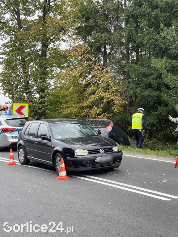 Kolizja na ul. Stróżowskiej (21.10.)