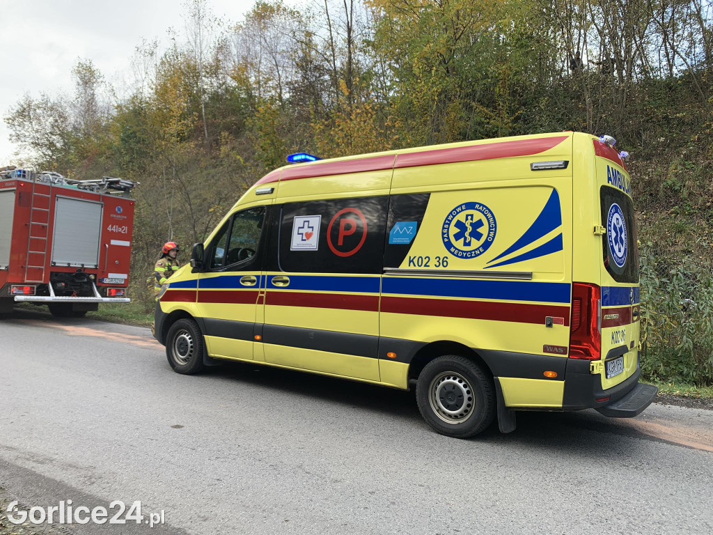 Dachowanie w Bystrej (25.10.)