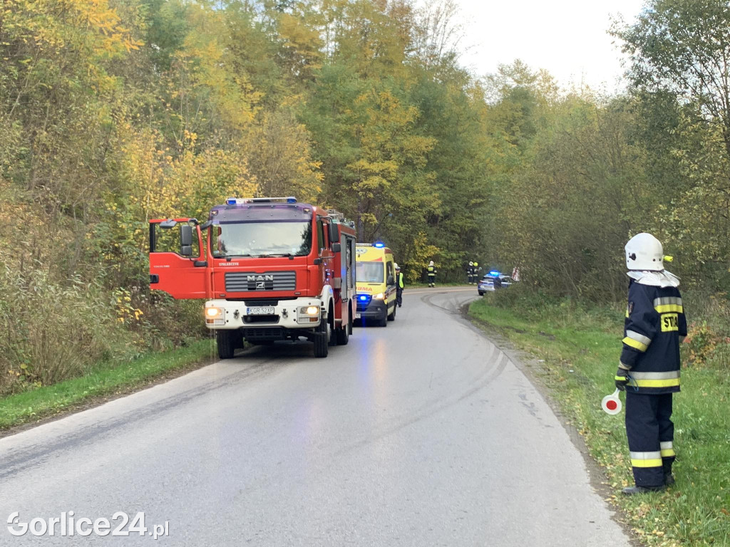Dachowanie w Bystrej (25.10.)