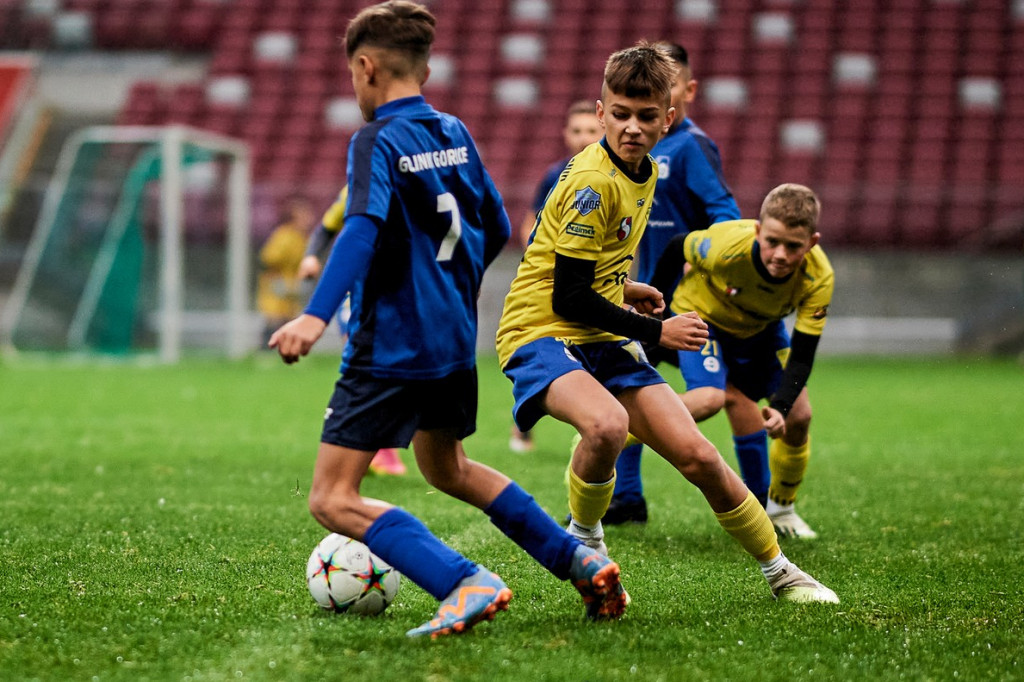 Młodziki Akademii GKS Glinik zagrali na Stadionie Narodowym