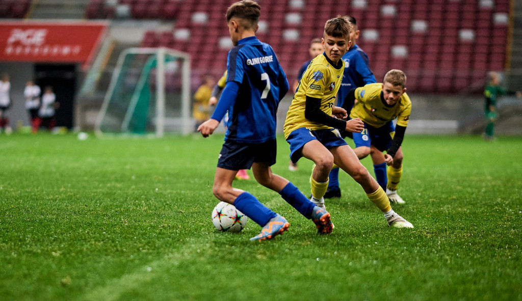 Młodziki Akademii GKS Glinik zagrali na Stadionie Narodowym