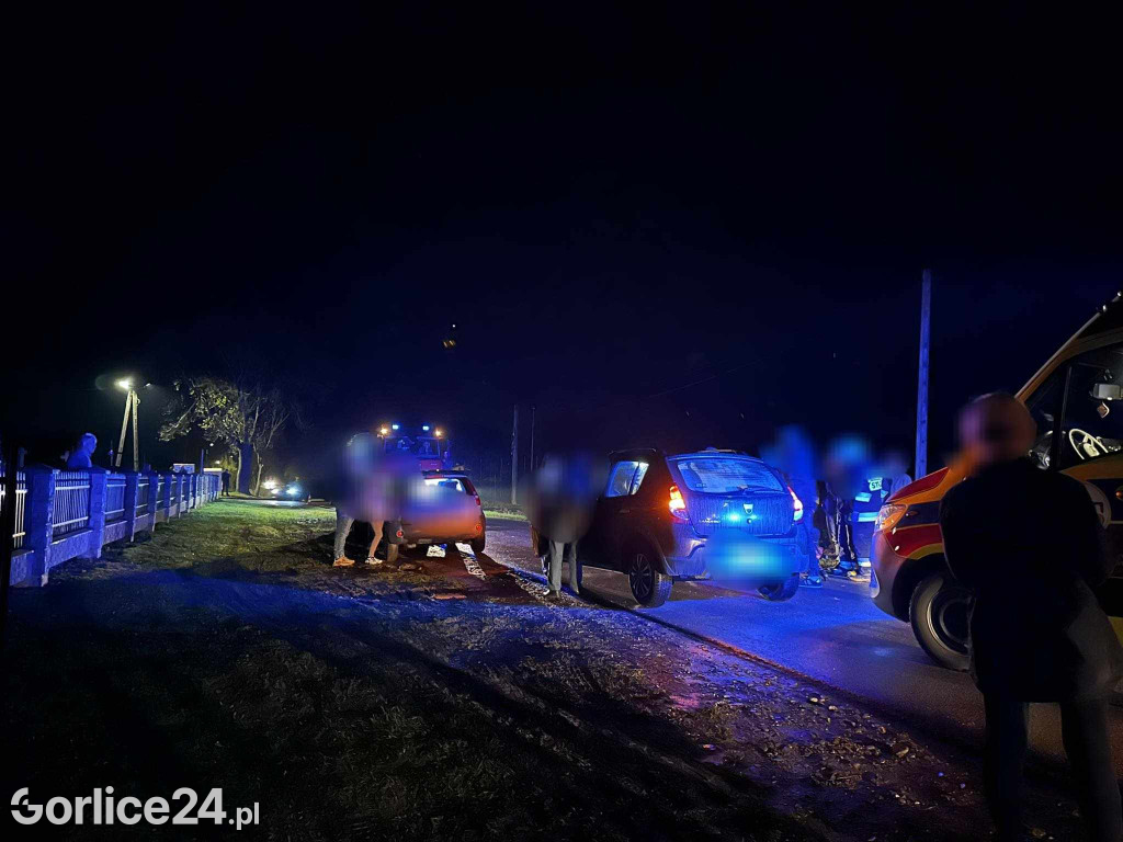 Potrącenie pieszego w Wójtowej (05.11.)