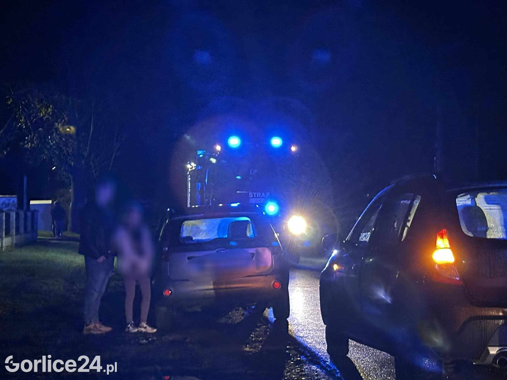 Potrącenie pieszego w Wójtowej (05.11.)