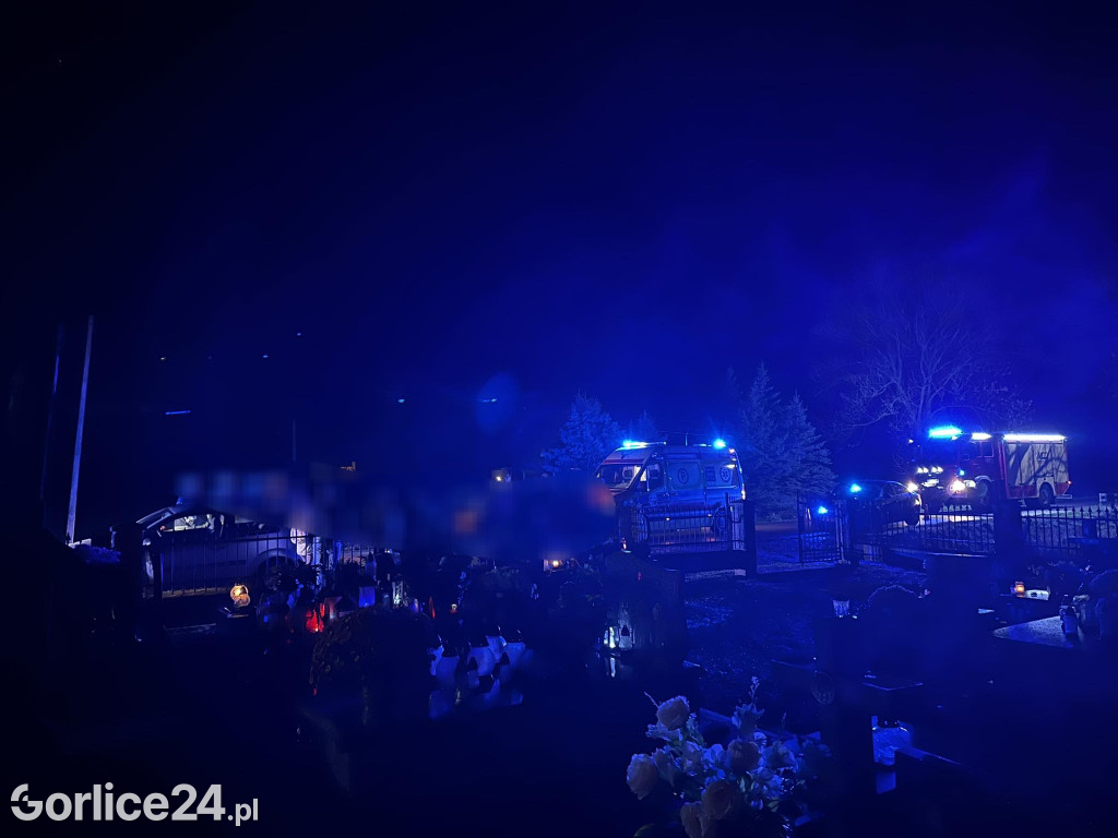 Potrącenie pieszego w Wójtowej (05.11.)