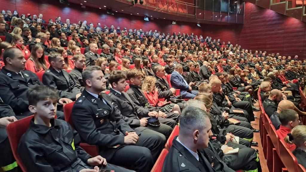 Reprezentacja z powiatu gorlickiego I Sejmiku Młodzieżowych Drużyn Pożarniczych